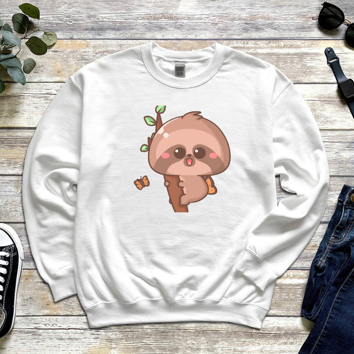 Hanging Sloth Unisex Sweatshirt