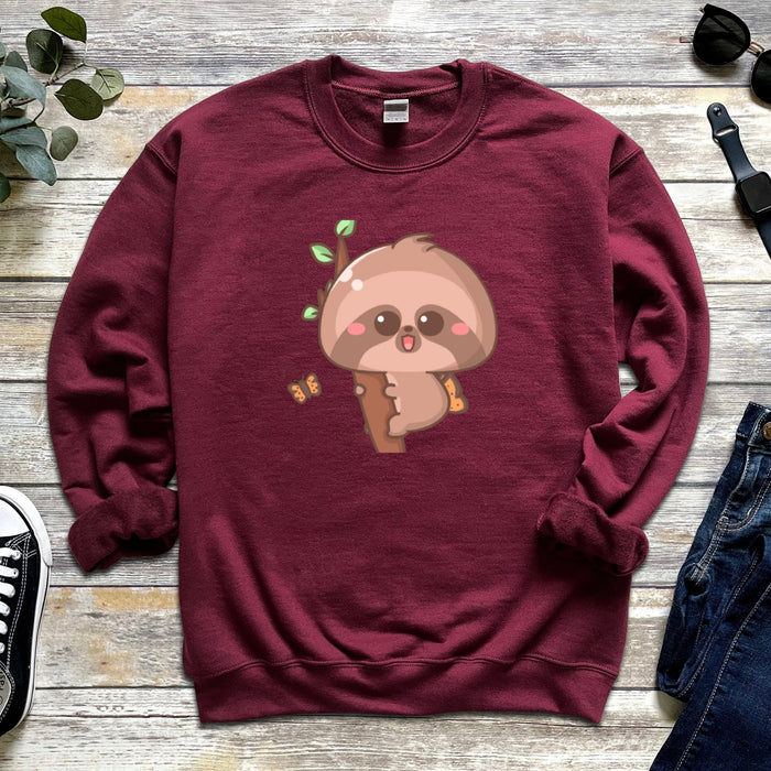 Hanging Sloth Unisex Sweatshirt