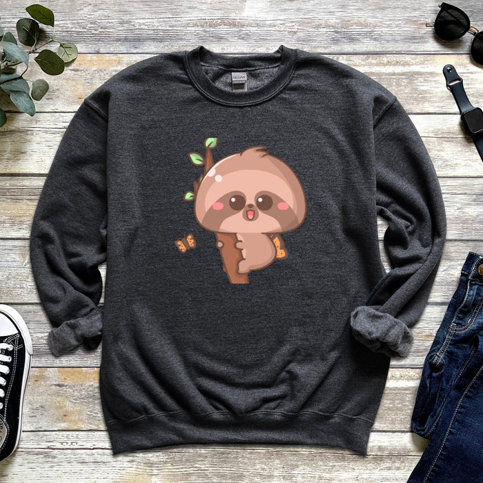 Hanging Sloth Unisex Sweatshirt