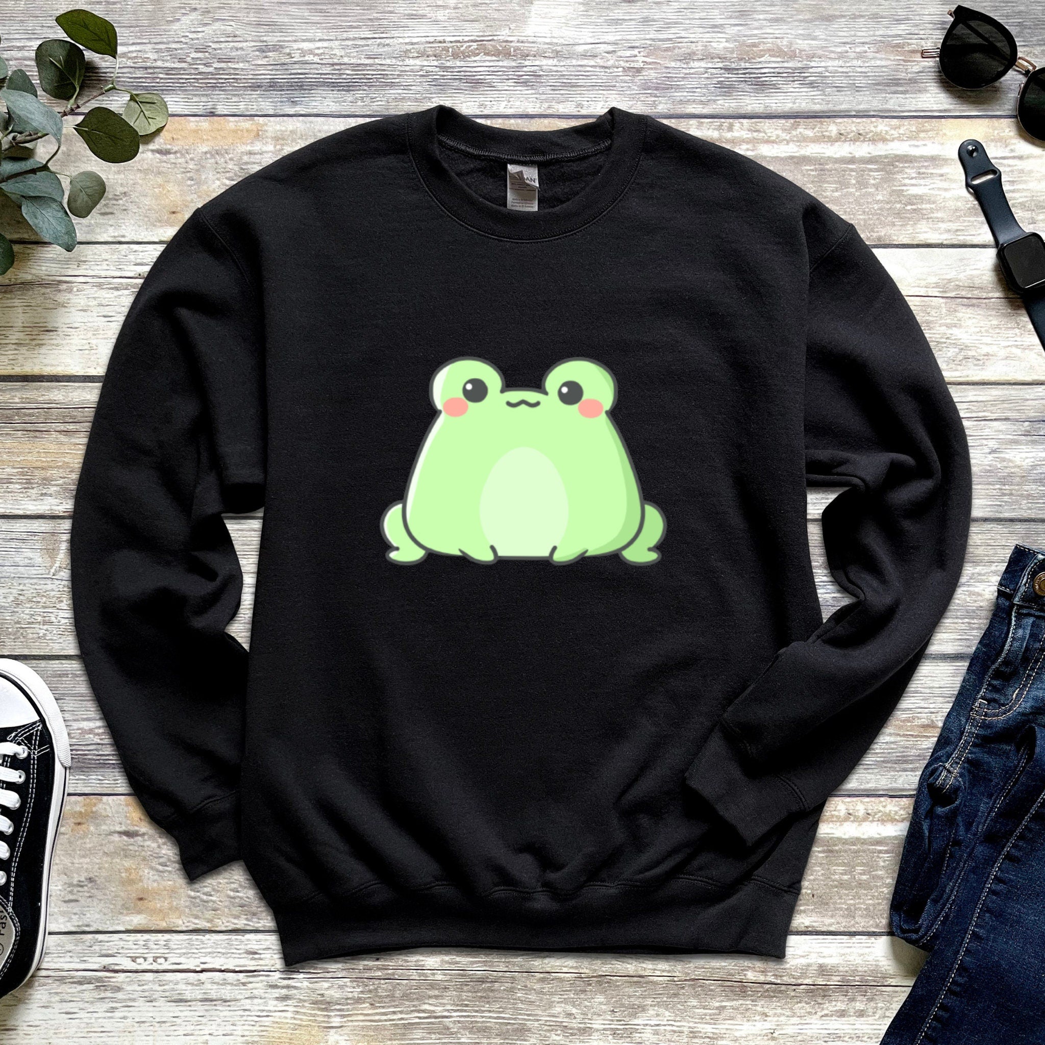 Sitting Frog Unisex Sweatshirt
