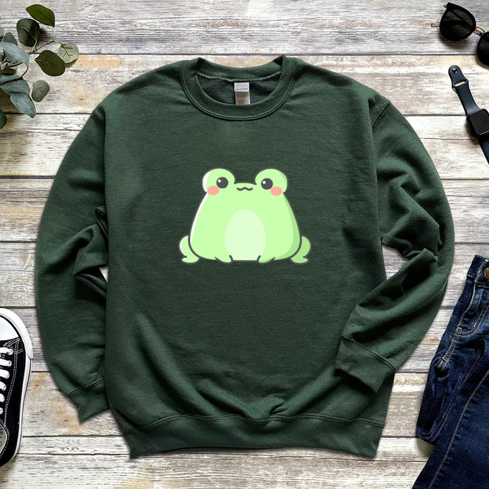 Sitting Frog Unisex Sweatshirt