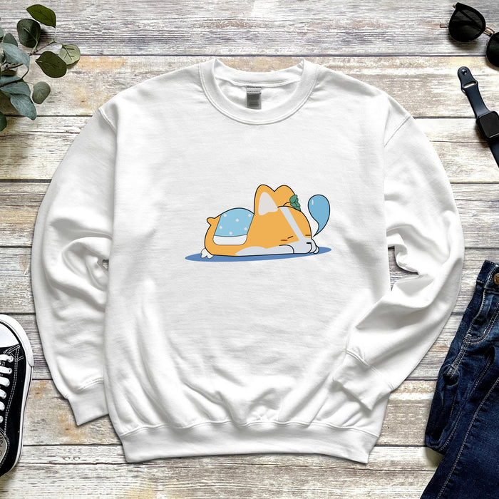 Snoozing Dog Unisex Sweatshirt