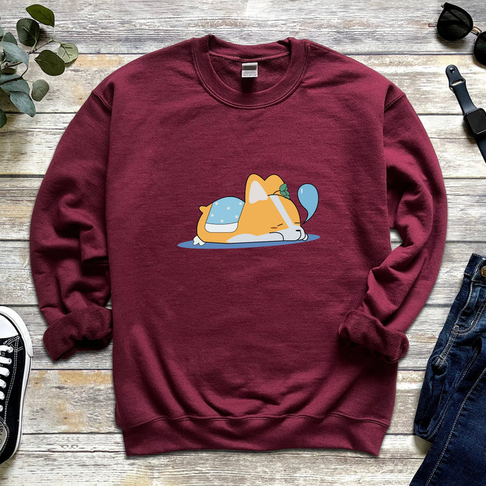 Snoozing Dog Unisex Sweatshirt