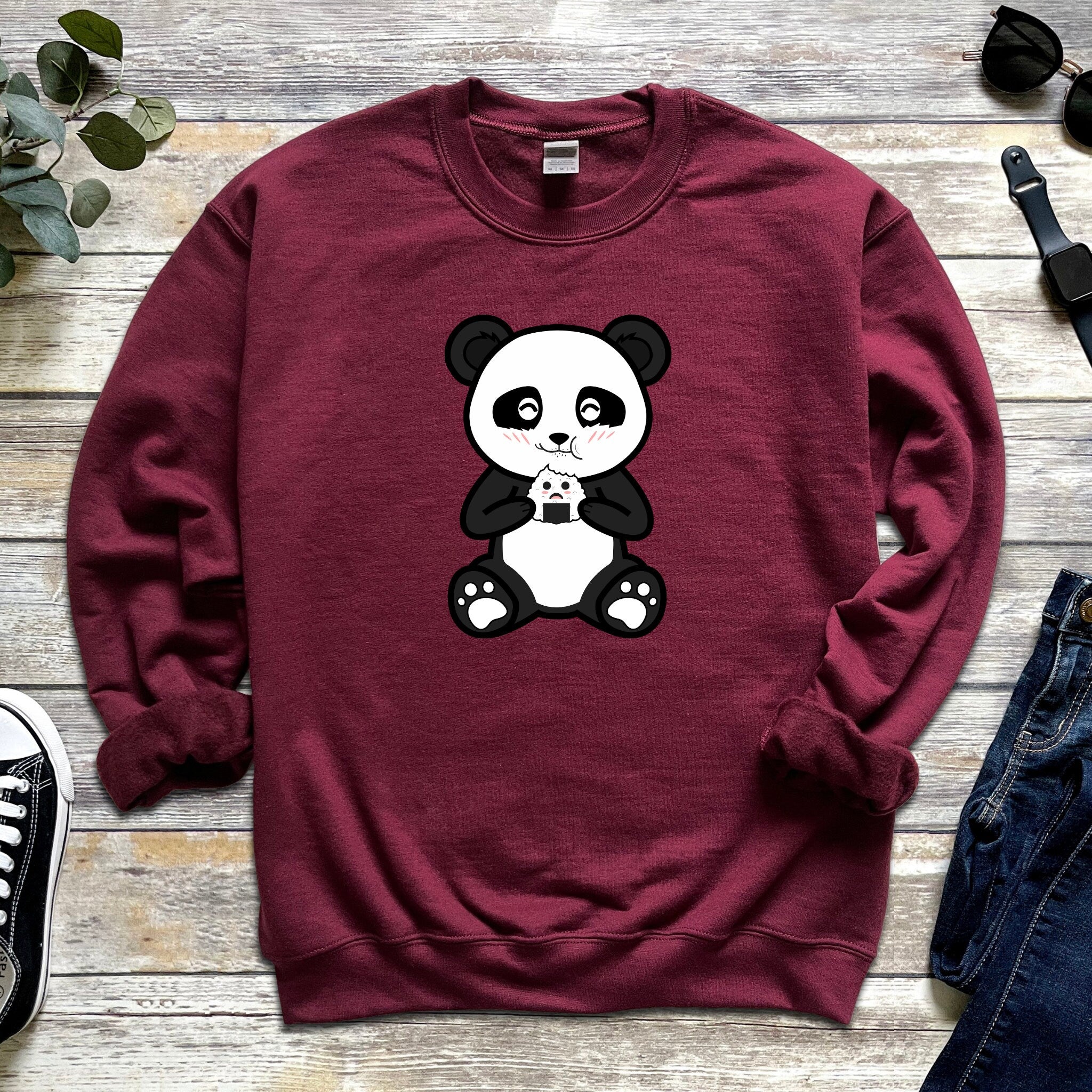 Kawaii Panda Unisex Sweatshirt
