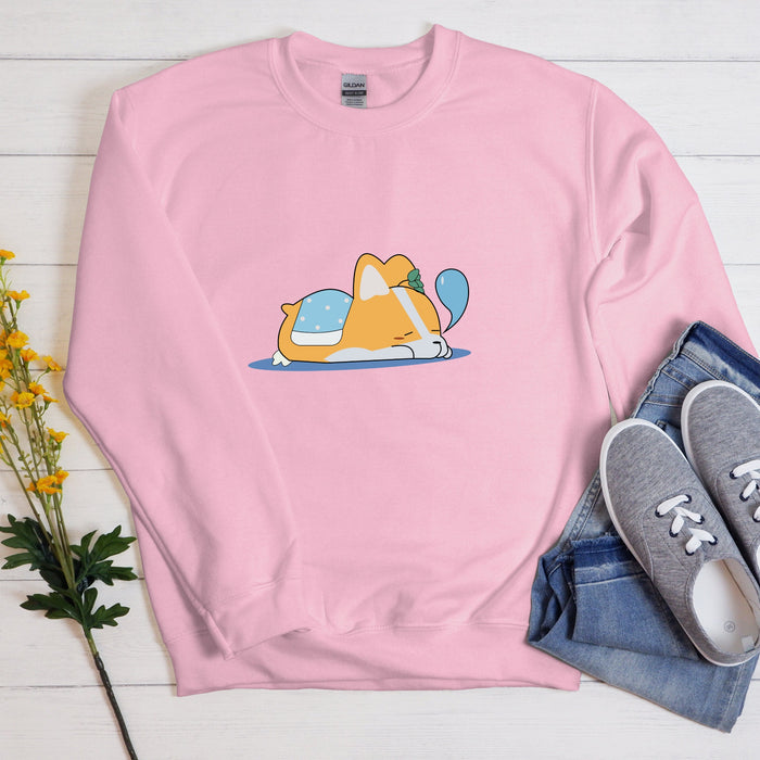 Snoozing Dog Unisex Sweatshirt