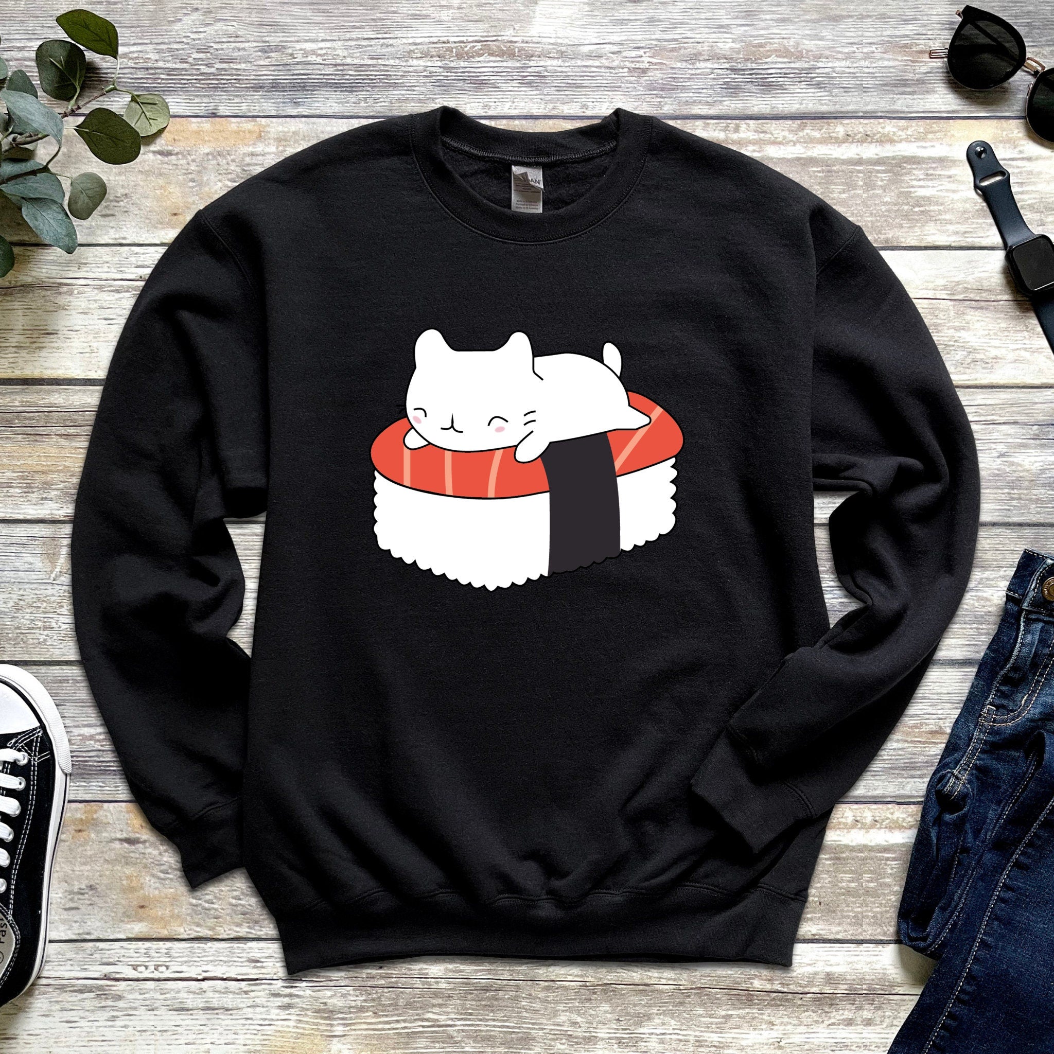 Cat Sushi Unisex Sweatshirt