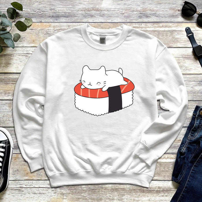 Cat Sushi Unisex Sweatshirt