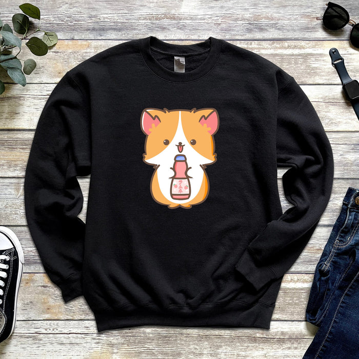 Corgi Ramune Soda Unisex Sweatshirt