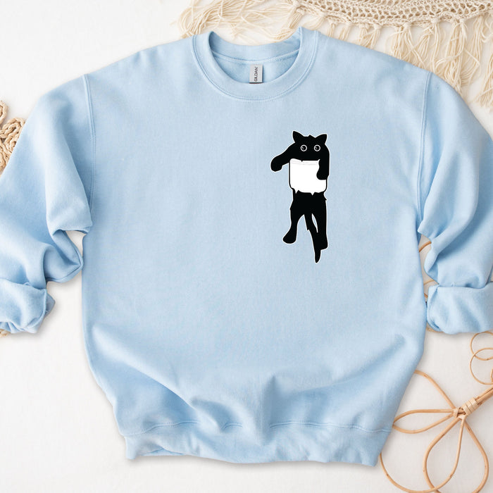 Black Cat Unisex Sweatshirt