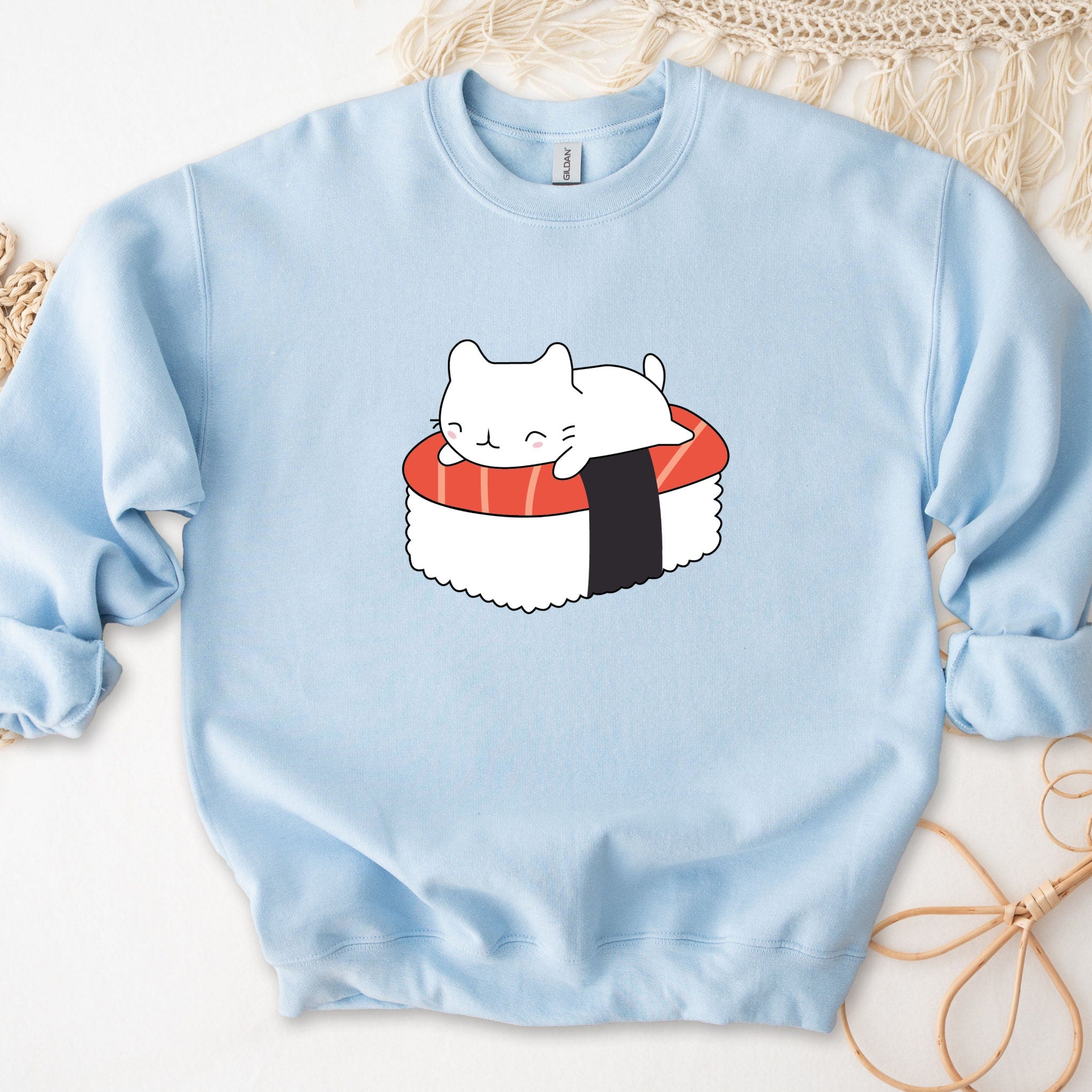 Cat Sushi Unisex Sweatshirt