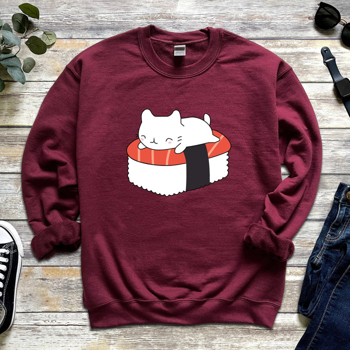 Cat Sushi Unisex Sweatshirt