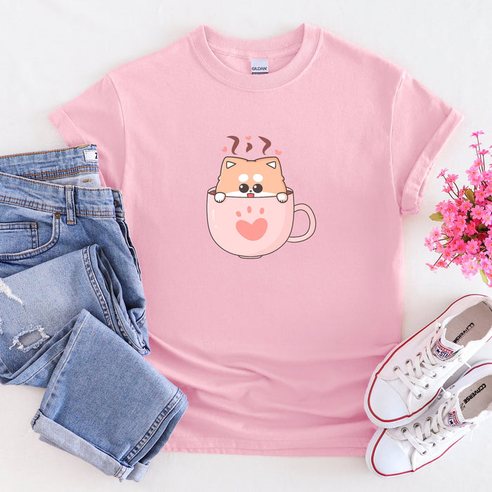 Puppy in a Teacup T-shirt