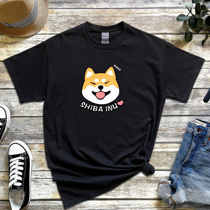 Doge Shiba Inu Face T-Shirt