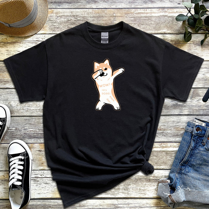 Dabbing Doge Dog T-Shirt
