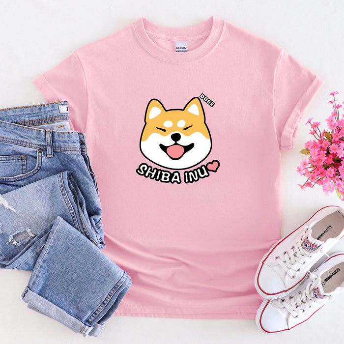 Doge Shiba Inu Face T-Shirt
