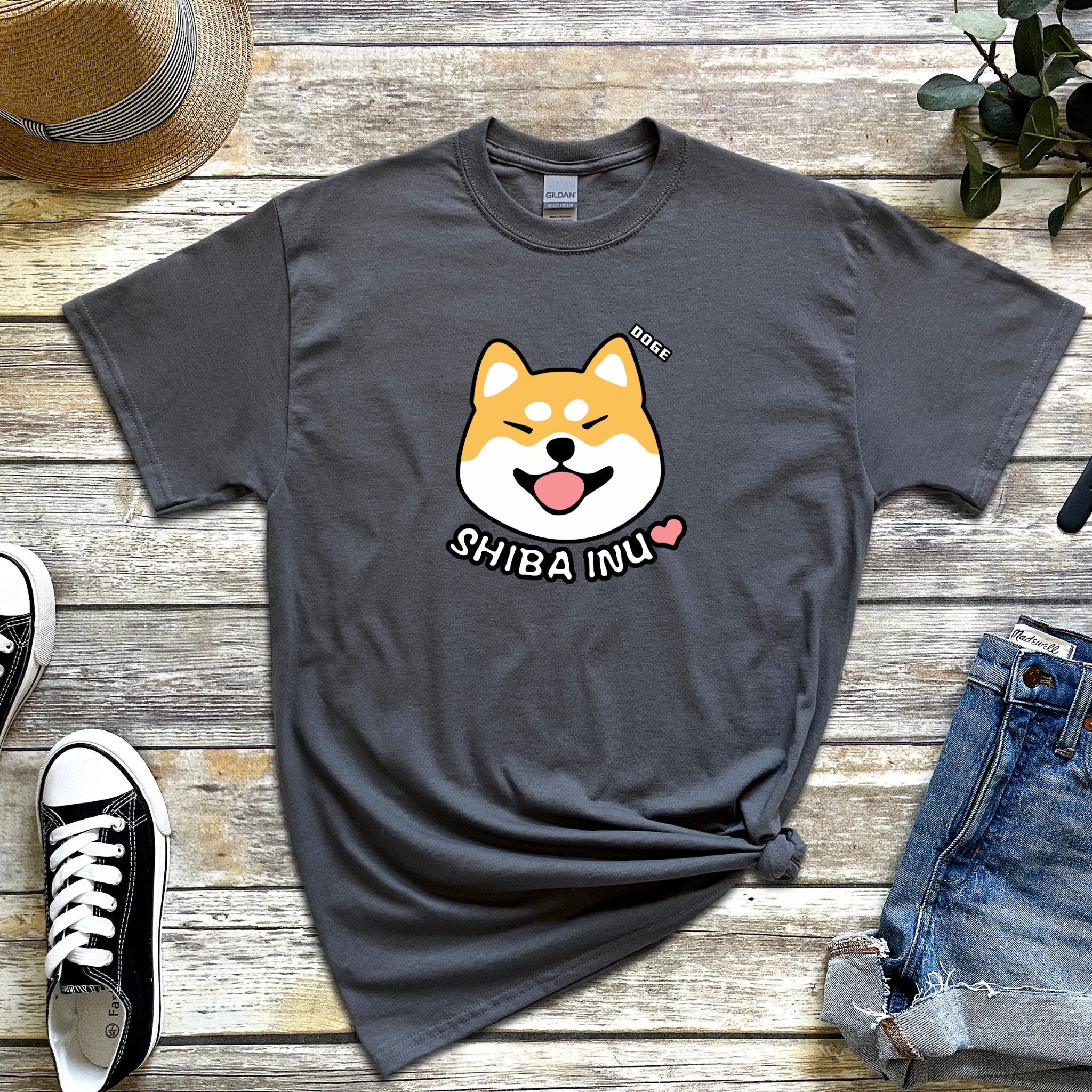Doge Shiba Inu Face T-Shirt