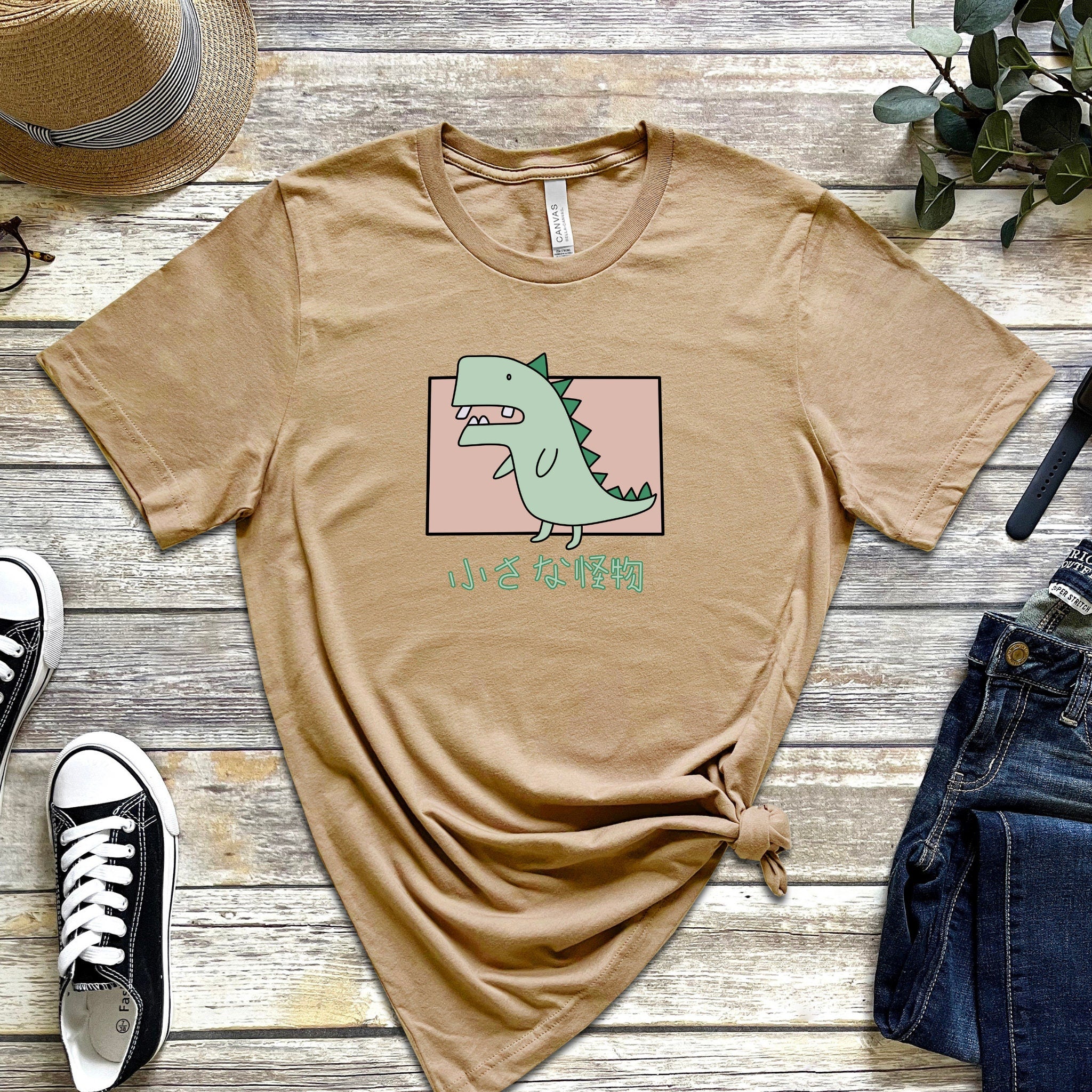 Crooked Toothed T-Rex "Little Monster" T-Shirt