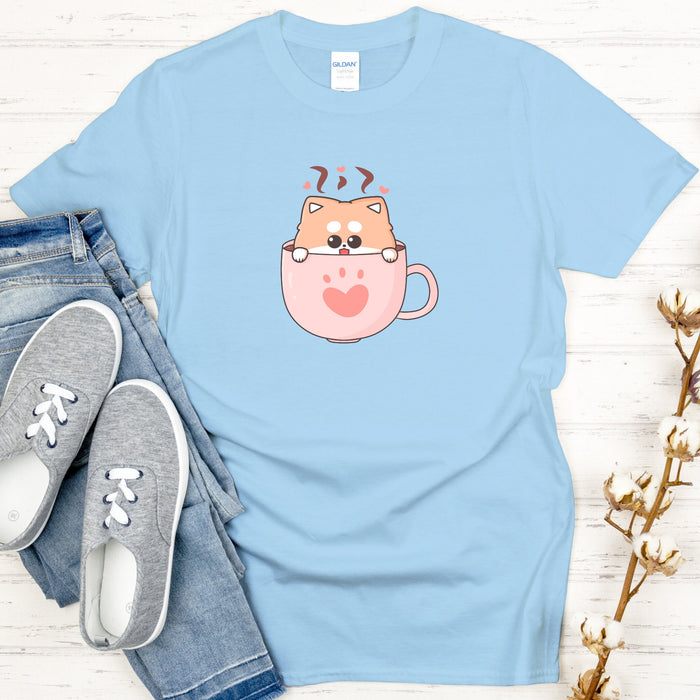 Puppy in a Teacup T-shirt