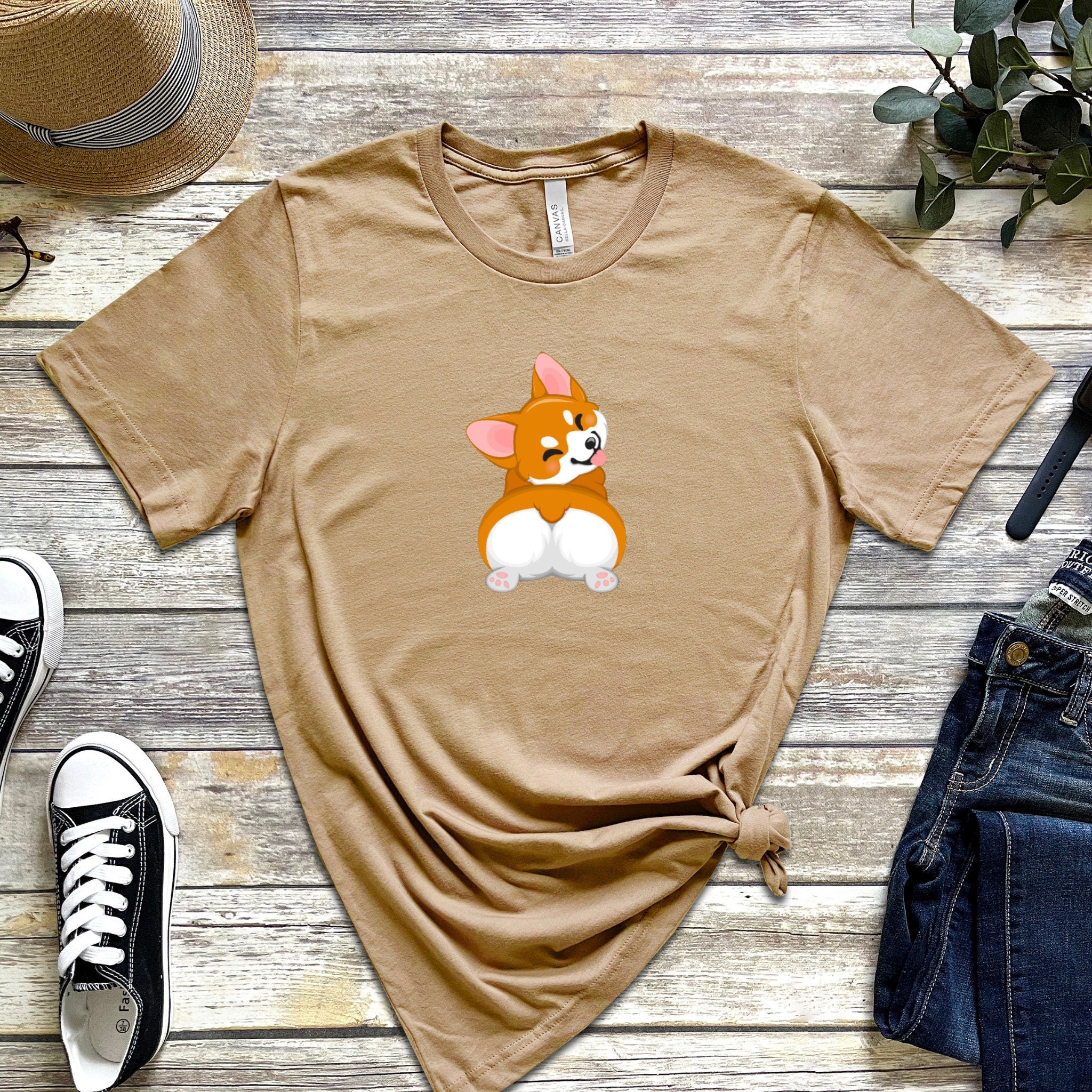 Corgi Butt T-shirt