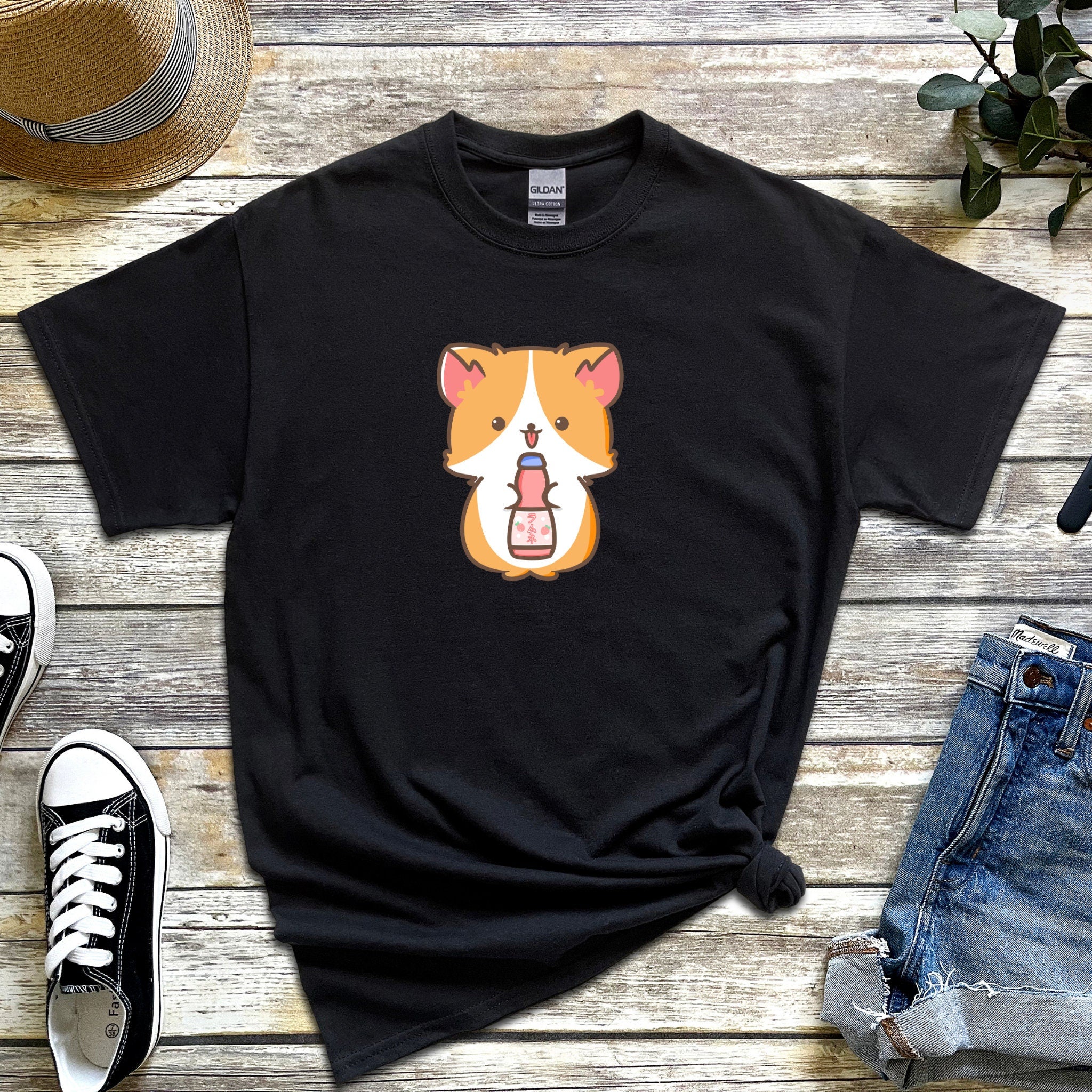 Ramune Soda Dog T-Shirt