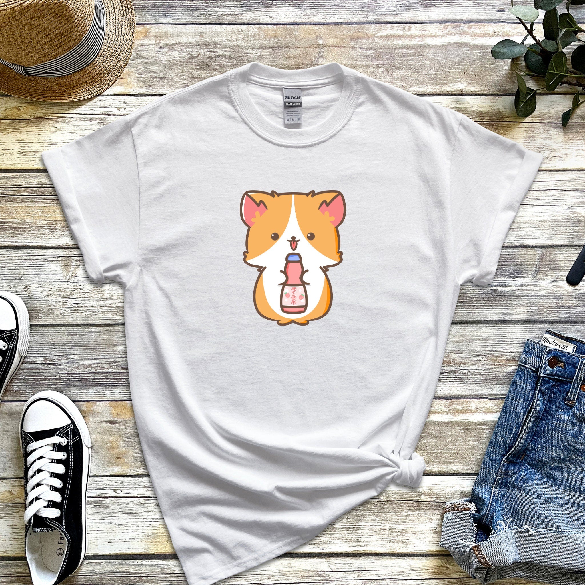 Ramune Soda Dog T-Shirt