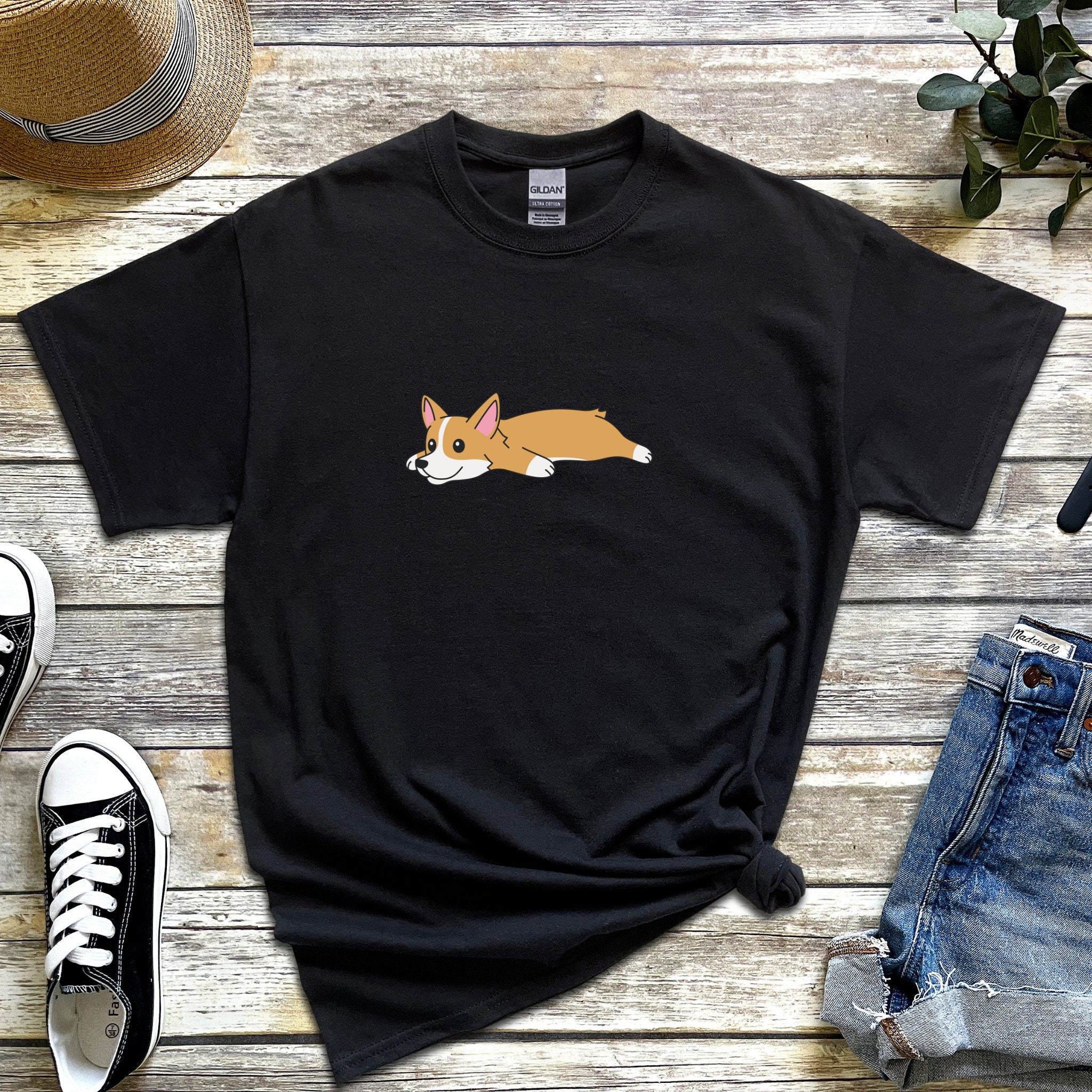 Tired Corgi T-Shirt