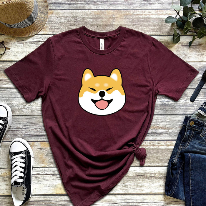 Shiba Inu Face T-Shirt