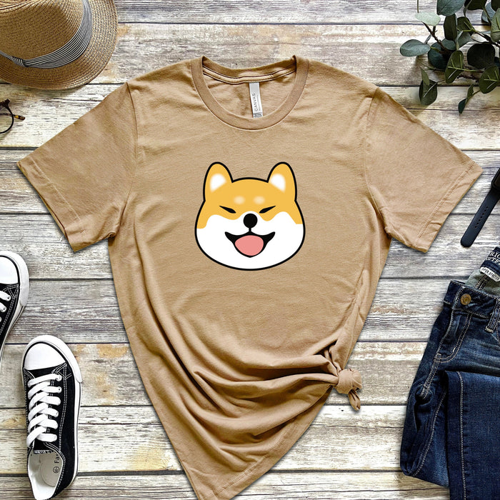 Shiba Inu Face T-Shirt