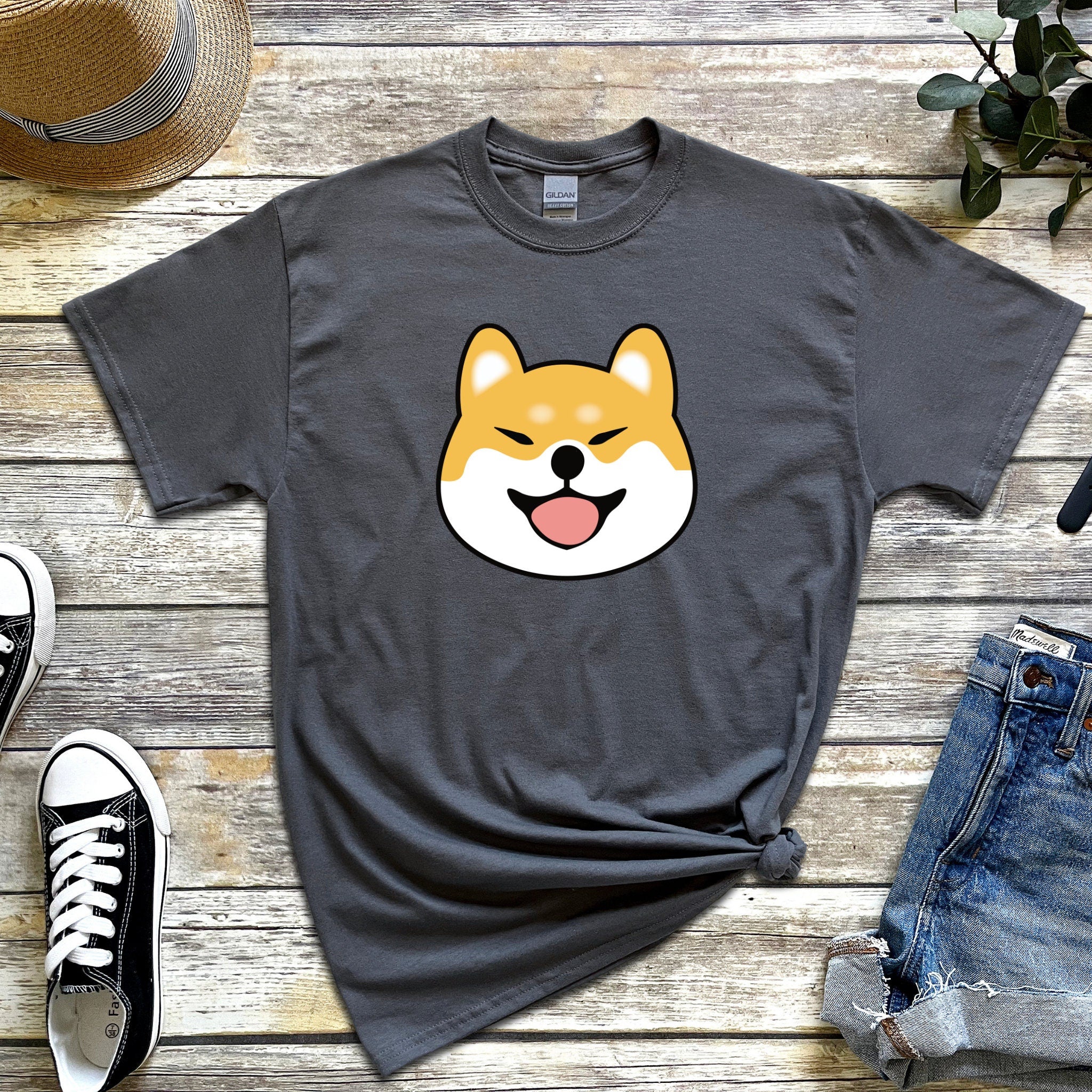 Shiba Inu Face T-Shirt