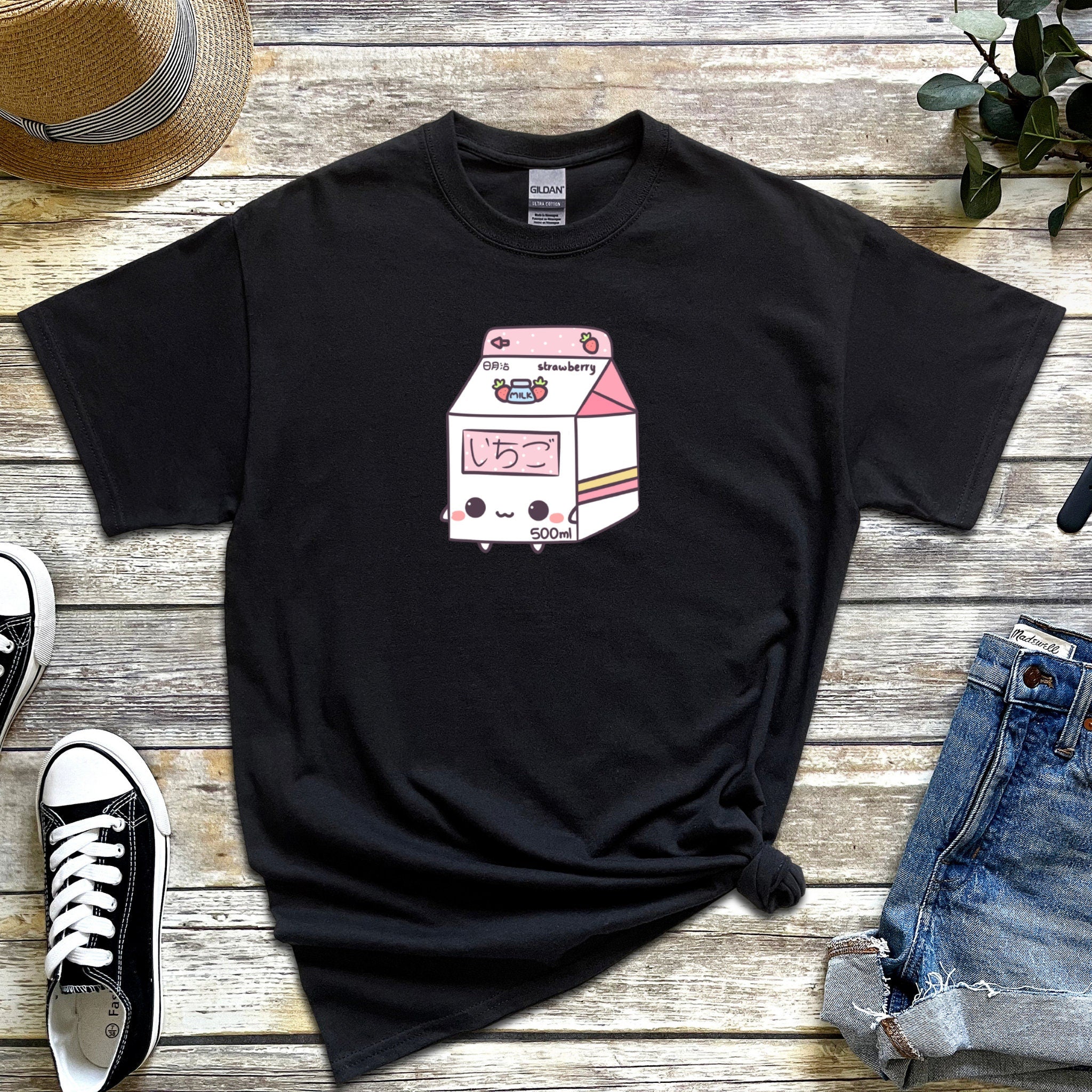 Strawberry Milk Carton T-Shirt