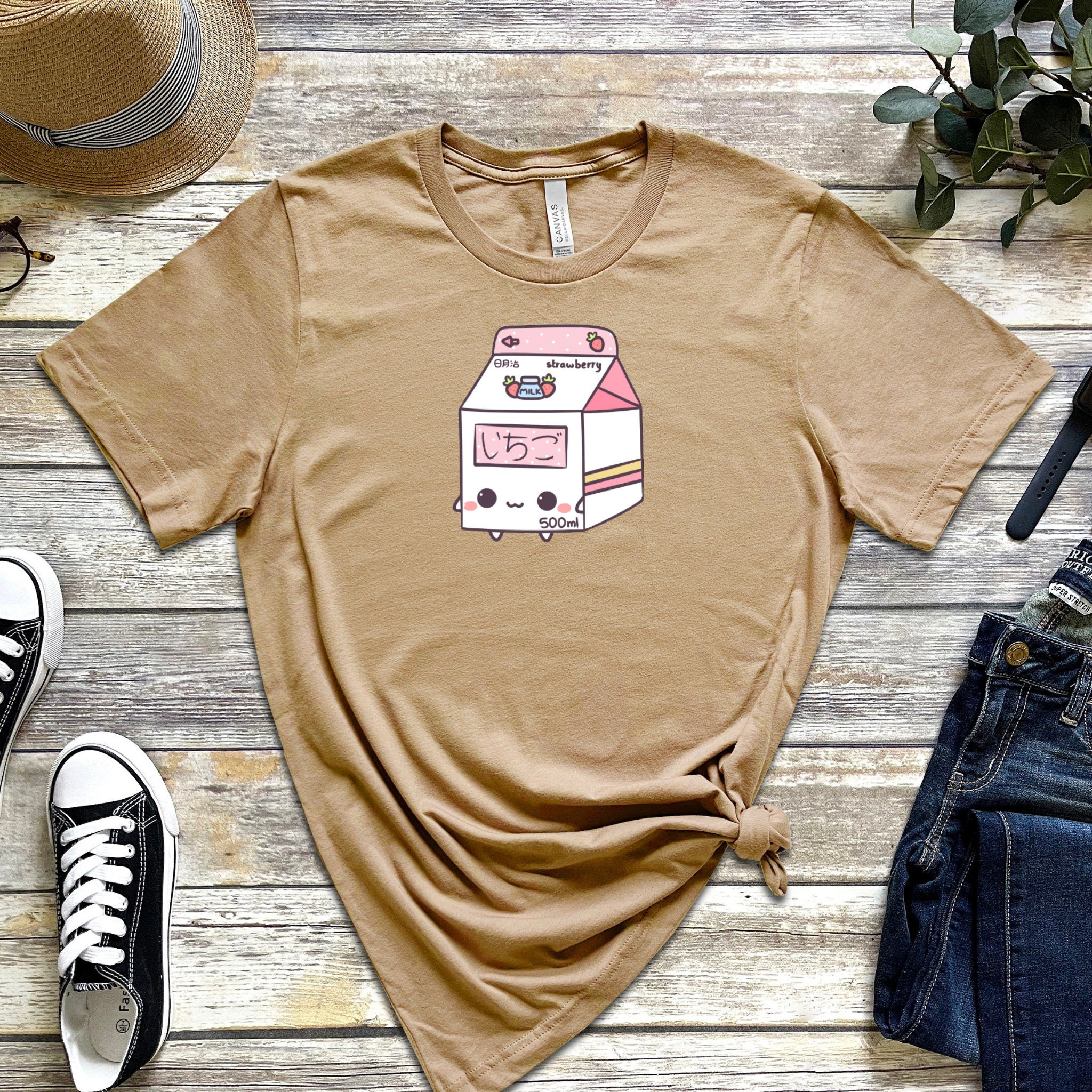 Strawberry Milk Carton T-Shirt