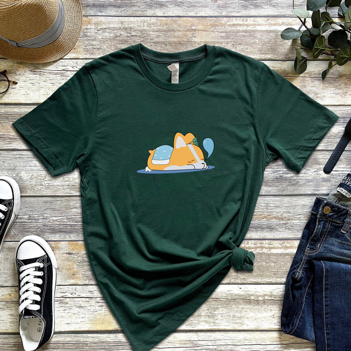 Snoozing Puppy Nap T-shirt