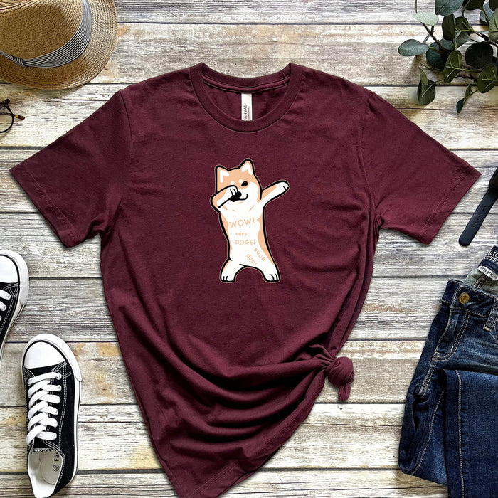 Dabbing Doge Dog T-Shirt