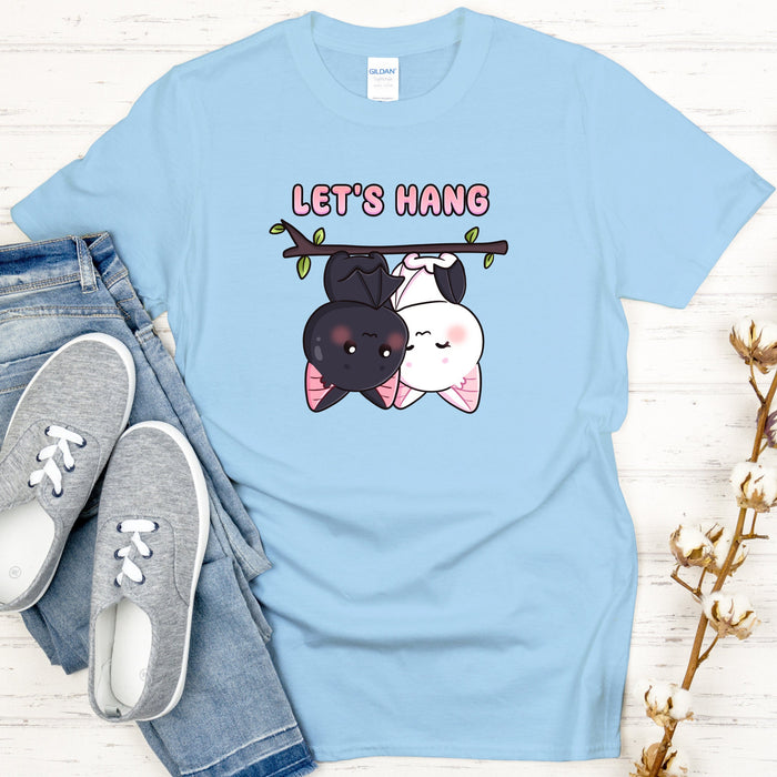 Bat Couple "Let's Hang"T-Shirt