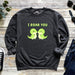 a sweatshirt with the words i roar you on it