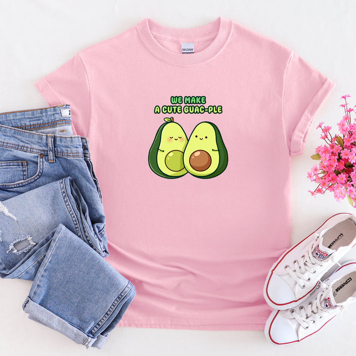 Avocado Couple "We Make a Cute Guac-ple" T-Shirt