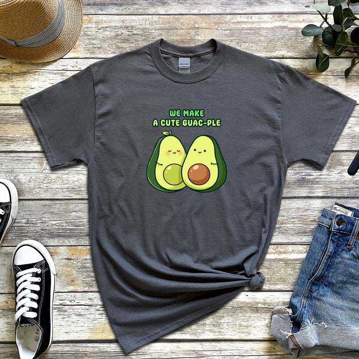Avocado Couple "We Make a Cute Guac-ple" T-Shirt