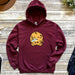 a hoodie with a picture of a giraffe on it