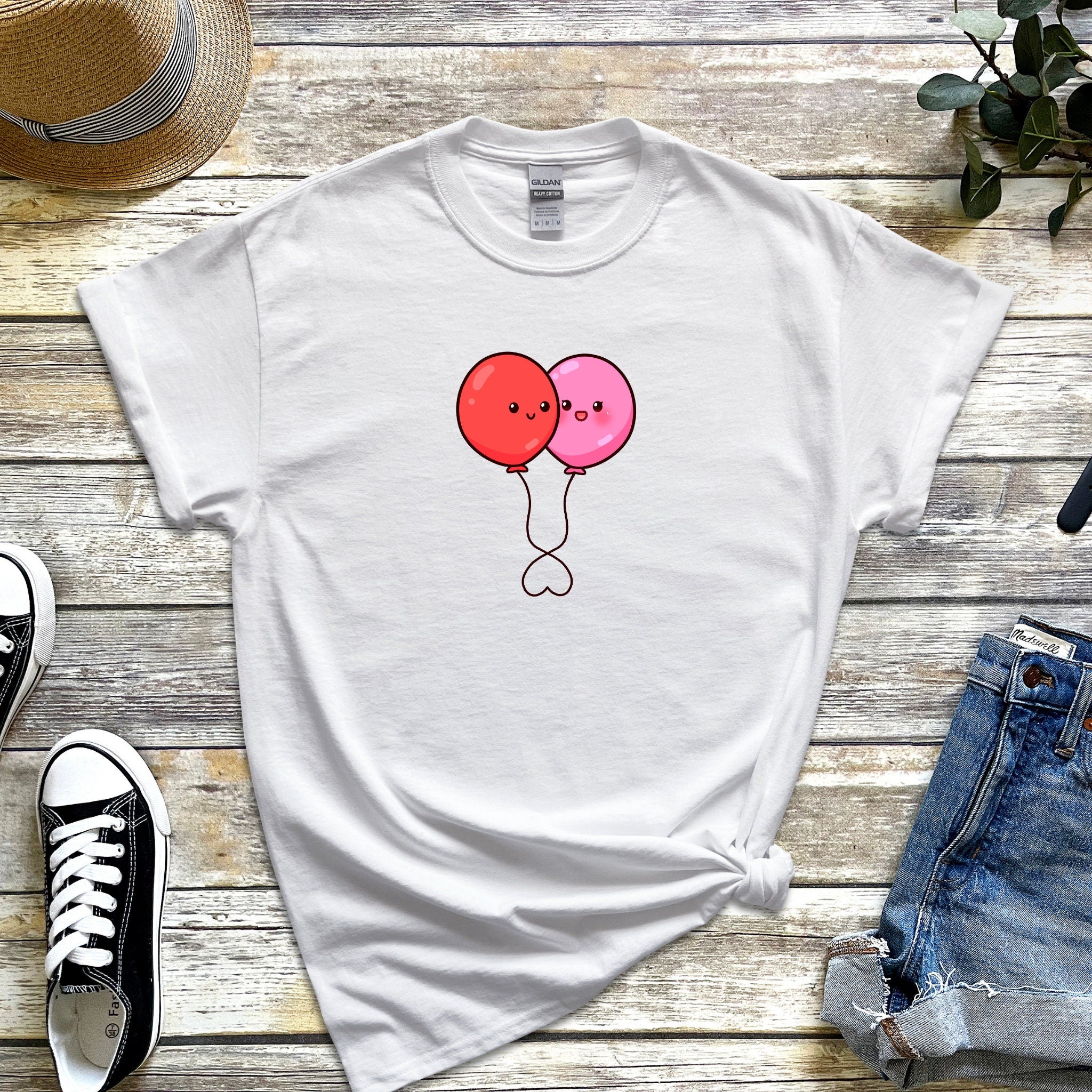 Balloon Couple T-Shirt