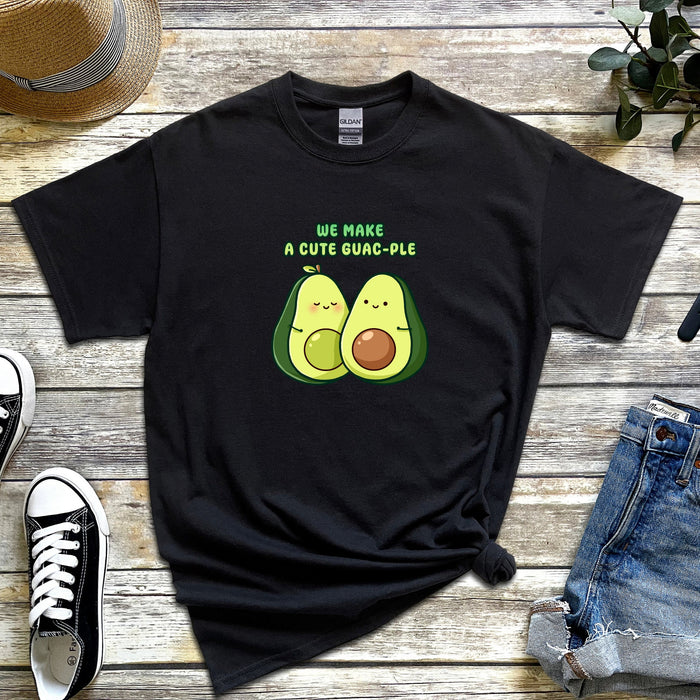 Avocado Couple "We Make a Cute Guac-ple" T-Shirt