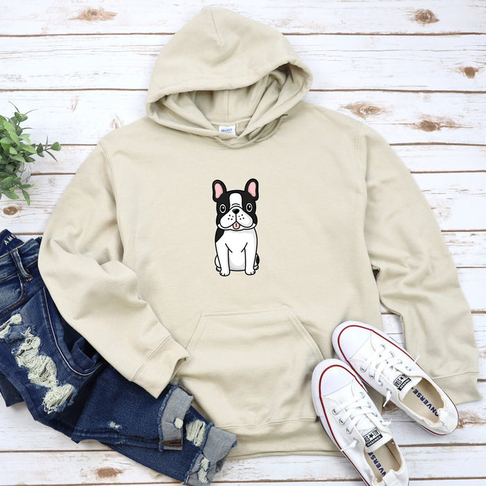 White French Bulldog Hoodie