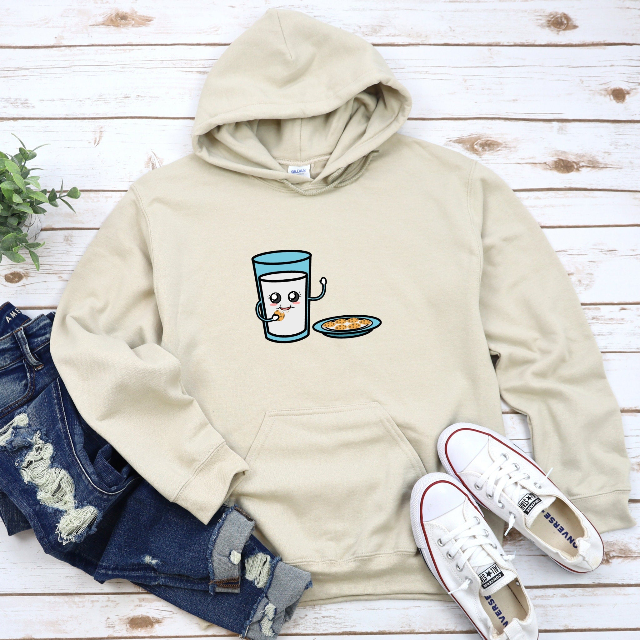 Milk Eating Cookie Hoodie